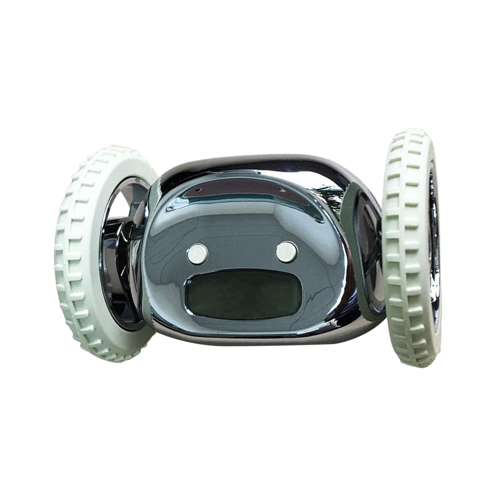 Halloween Saving 2024！2 Packs(Save 10) Clock,Alarm Clock On Wheels