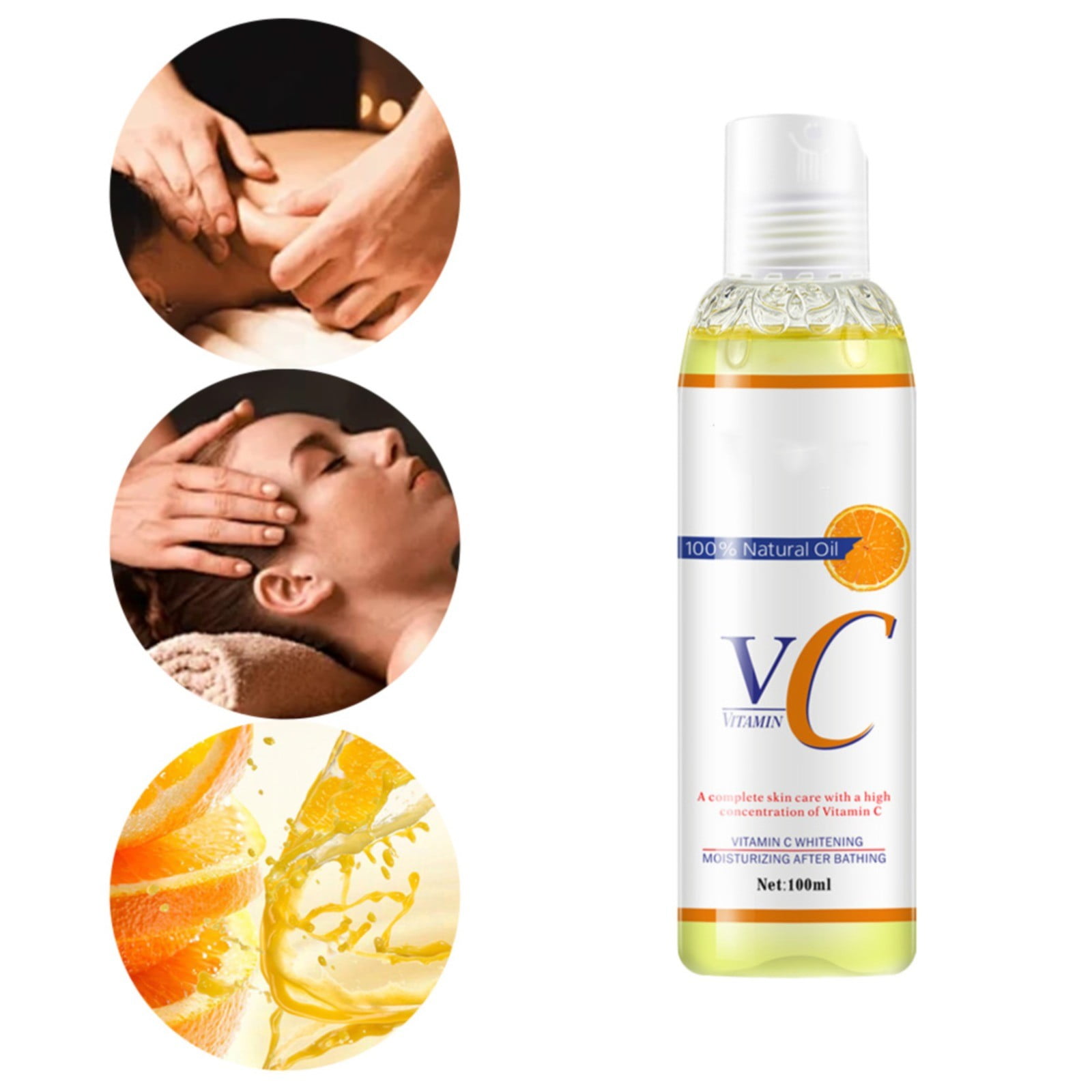 Halloween Savings 2024 2 Packs Essential oil,Vitamin C Body Massage