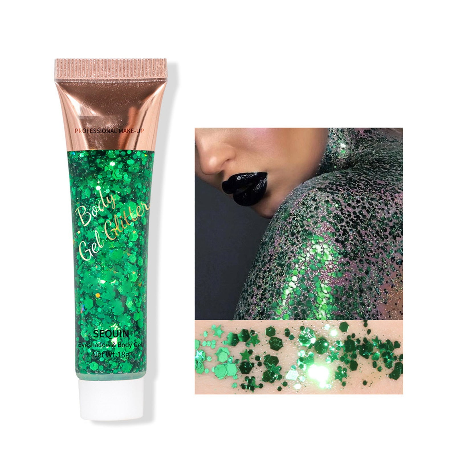 Halloween Savings 2024 Eyeshadow,Face Glitters Body Gel Sequins Liquid