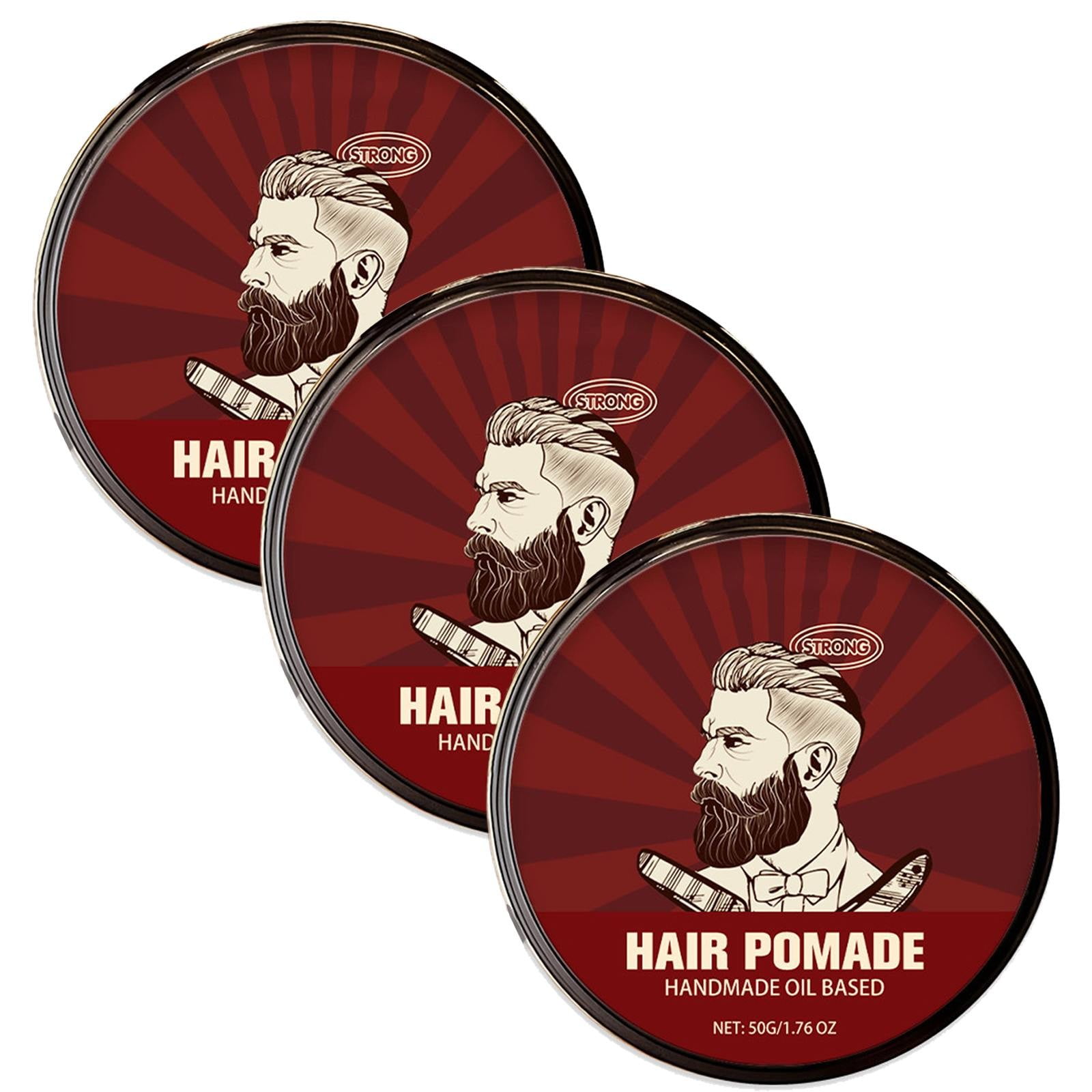 Halloween Savings 2024 Hair Care,3pcs Pomade Men's [] Oil Based Hair