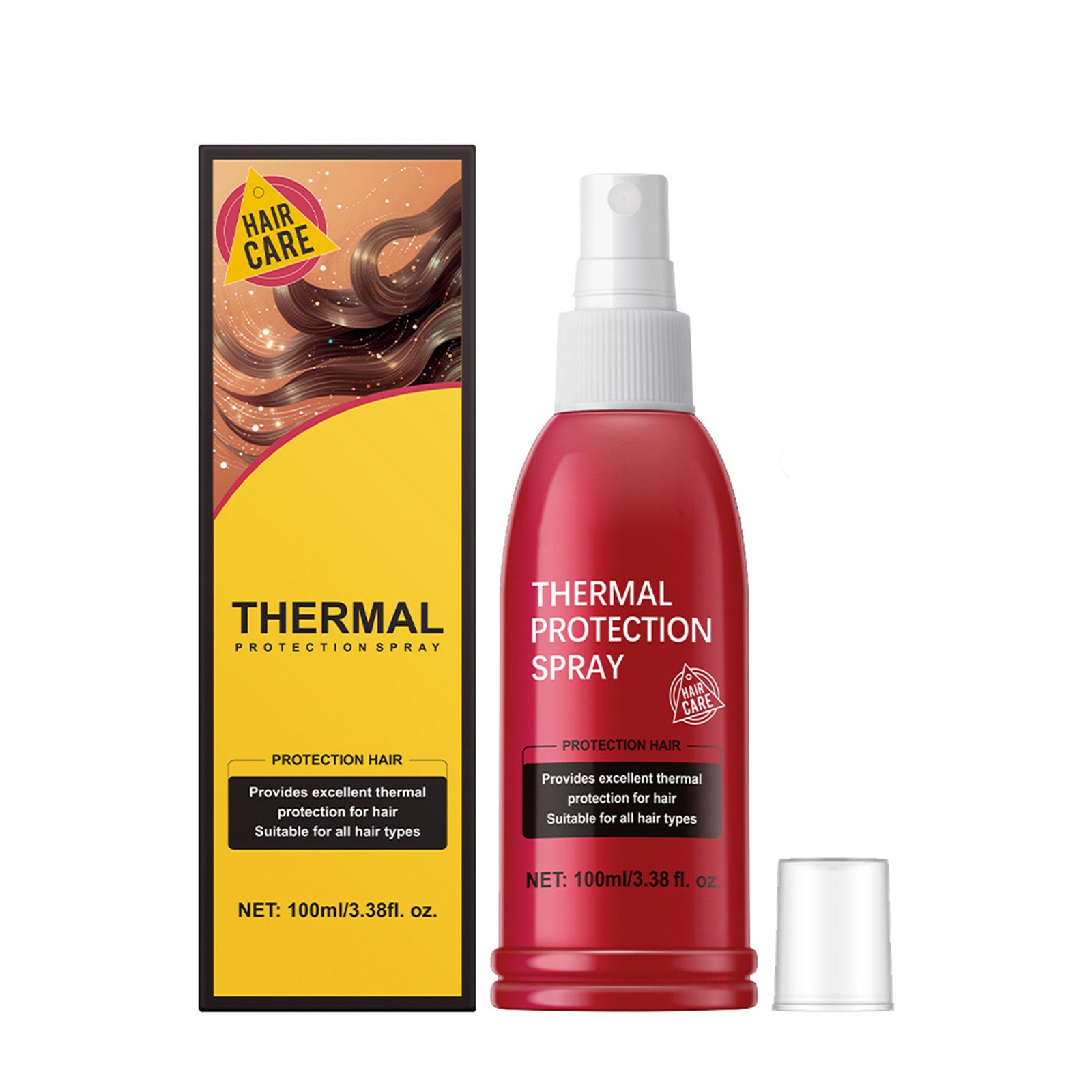 Halloween Savings 2024 Hair Care,Protective Anti Heat Spray Hair From