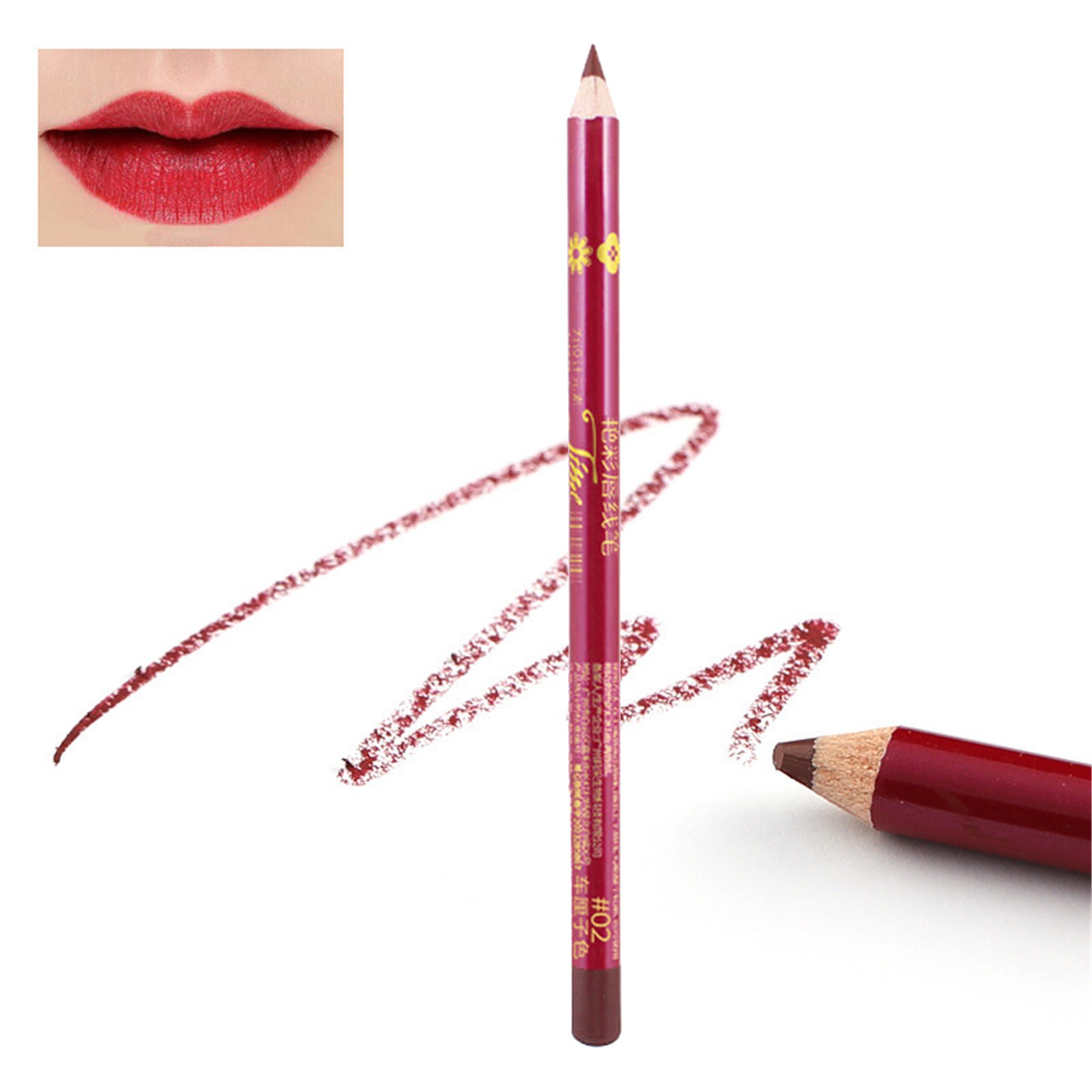 Halloween Savings 2024 Lip Liners,13 Color Long Lasting Lip Line Mouth