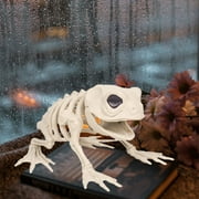 Halloween Savings! Avtoify Halloween Decorations Halloween Skeleton Horror Decorations Simulation Animals Skeleton Ornaments Bar Haunted House Decoration Frogs Skeleton