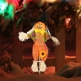 thumbnail image 1 of Halloween Scarecrow Decorations,21.6" Outdoor,Fall Harvest,Standing Scarecrow for Garden,Home,Yard,Porch,Thanksgiving Decor,for Autumn Halloween Garden Yard Porch,Yellow, 1 of 5