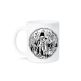 thumbnail image 1 of Halloween Scarecrow Line Art, 11oz Mug, 1 of 7