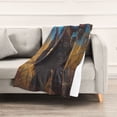 thumbnail image 1 of Halloween Scarecrow Resurrection Throw Blanket 60" x 90" Soft and Warm Blankets for Couch Sofa and Bed, 1 of 7