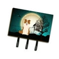 thumbnail image 1 of Halloween Scary Border Collie Red White Leash or Key Holder, 1 of 4