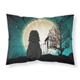 thumbnail image 1 of Halloween Scary Bouvier des Flandres Fabric Standard Pillowcase, 1 of 2