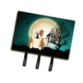 thumbnail image 1 of Halloween Scary English Bulldog Fawn White Leash or Key Holder, 1 of 1