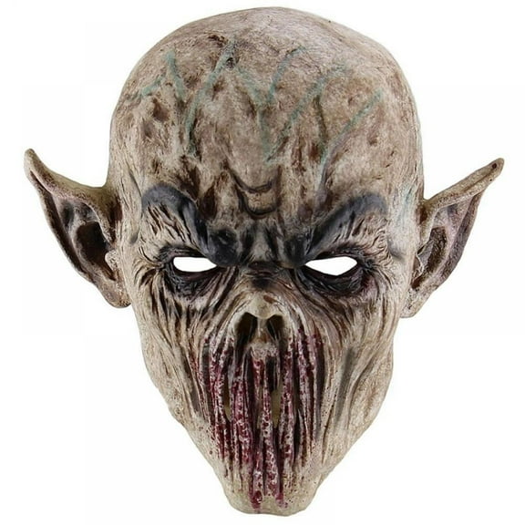 Halloween Scary Evil Clown Mask Horror Face Zombie Costume