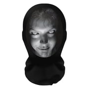 Halloween Scary Face Mask 1PC, Creepy 3D Print Full Head Cover for Adults, Terror Theme Party Cosplay Hood, Elastic Face Mask for Haunted House Ghost Costume, B