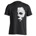 Halloween Scary Face Mask Mask Movie Retro Horror Black Basic Men's T