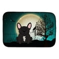 thumbnail image 1 of Halloween Scary French Bulldog Brindle Dish Drying Mat, 1 of 3