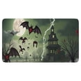 thumbnail image 1 of Halloween Scary Ghost Welcome Doormat,Durable Absorbent Floor Entryway Rug 17x30 Inch Pumpkin Skull Bat Spider Floor Mat for Outdoor Entrance Entry Entryway, 1 of 6