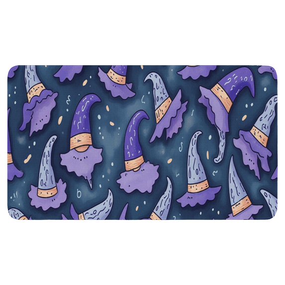 Halloween Scary Ghost Welcome Doormat,Non-Slip Doormat Indoor Outdoor 17x30 Inch Evil Pumpkin Ghost Switch Rug for Room Winter Laundry
