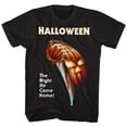 thumbnail image 1 of Halloween Scary Horror Slasher Movie Franchise Film The Night Adult T-Shirt, 1 of 1