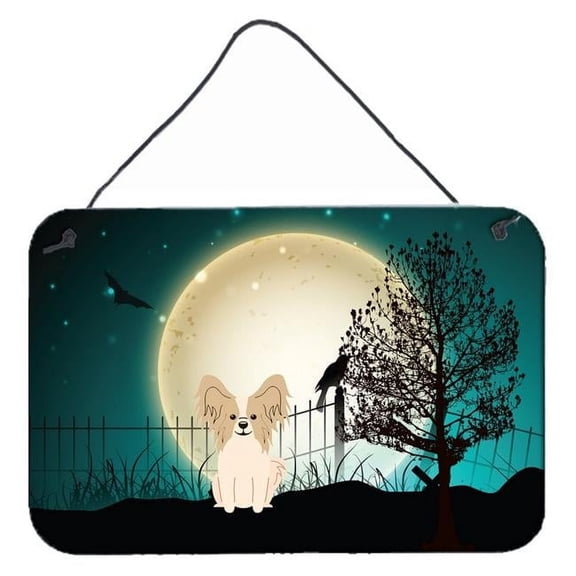 Halloween Scary Papillon Sable White Wall or Door Hanging Prints