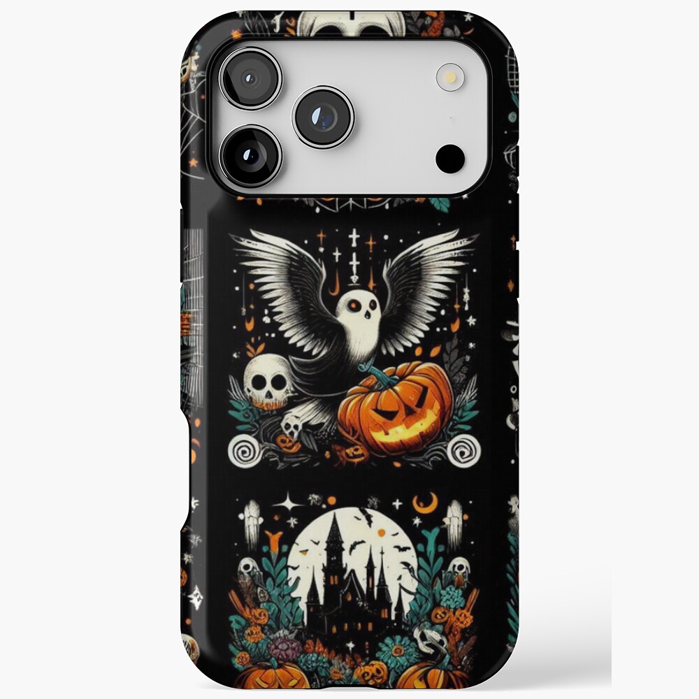 Halloween Scary Pictures Pattern with Monsters Art Case for iPhone 11 ...