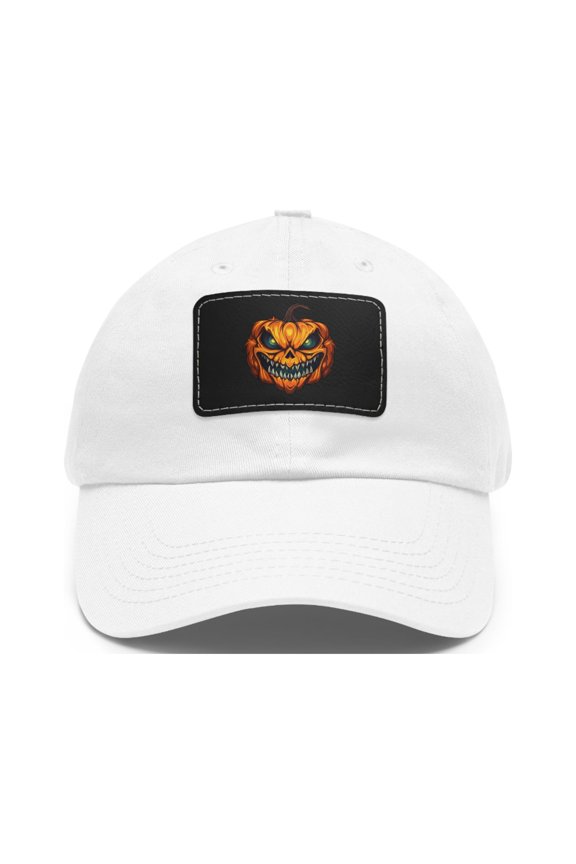Halloween Scary Pumpkin Patch Dad Hat Strap Back One Size Adjustable
