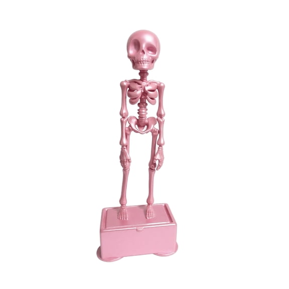 Halloween Scary Skull Dancing Skeleton Aquarium Bubbler Decor, Resin Air Driven Skeleton Fish Tank Ornament, Spooky Haunted House Style Decor for Halloween Aquarium Party Supplies