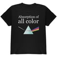 thumbnail image 1 of Halloween Science Absorption of Color Costume Youth T Shirt Black YSM, 1 of 1