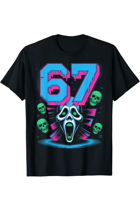 Halloween Scp Horror Face Scary Costume Shirt Horror T-Shirt