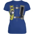 thumbnail image 1 of Halloween - Scuba Diver Costume Juniors Soft T Shirt Royal MD, 1 of 2