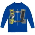thumbnail image 1 of Halloween - Scuba Diver Costume Youth Long Sleeve T Shirt Royal YLG, 1 of 2
