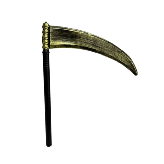 Halloween Scythe Prop Plastic Costume Accessory for Cosplay Party A A 1pc