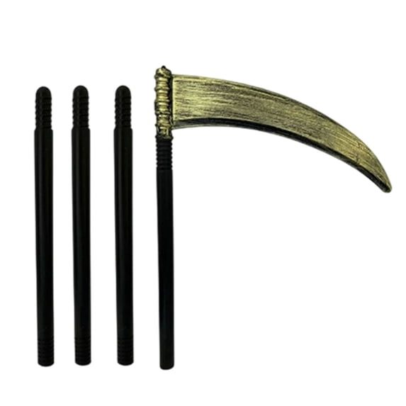 Halloween Scythe Prop Accessory for Cosplay Party D A 1pc