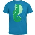 thumbnail image 1 of Halloween Seahorse Costume Green Mens T Shirt Sapphire SM, 1 of 1