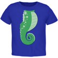 thumbnail image 1 of Halloween Seahorse Costume Green Toddler T Shirt Royal 3T, 1 of 1