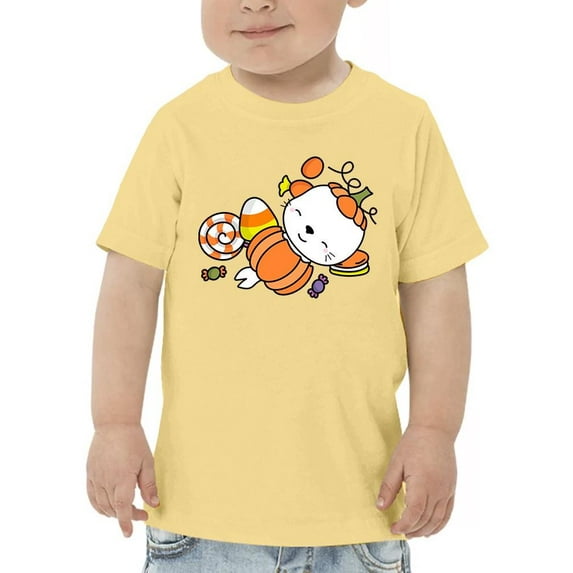 Halloween Seal And Candy T-Shirt Toddler -Image by Shutterstock, 2 Toddler