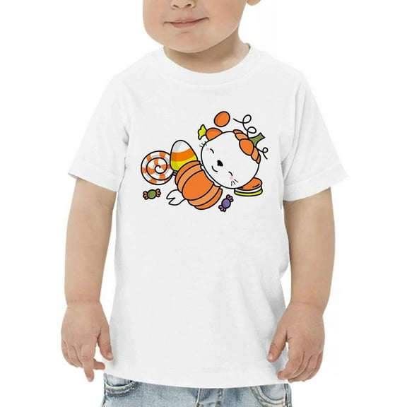 Halloween Seal And Candy T-Shirt Toddler -Image by Shutterstock, 2 Toddler