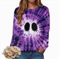 thumbnail image 1 of Towmus Women's Halloween Shirts 2025 Fall Tunic Tops Crewneck Blouses Print Long Sleeve Funny Sweatshirts, 1 of 6