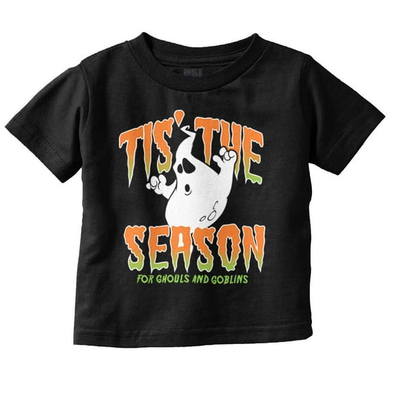 Halloween Season of Ghouls Goblins Toddler Boy Girl T Shirt Infant Toddler Brisco Brands 2T