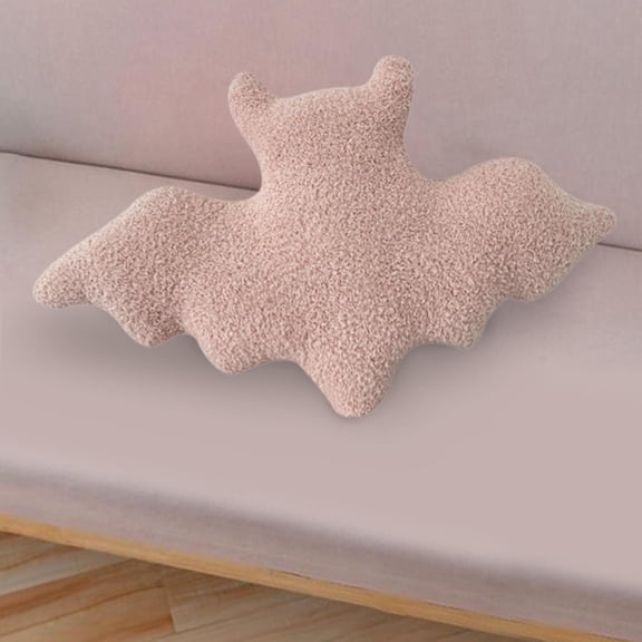 Halloween Shaped Throw Pillows Plush Pillow Funny Plush Spooky Pillows Soft Stuffed for Home Couch Bedroom Sofa pink