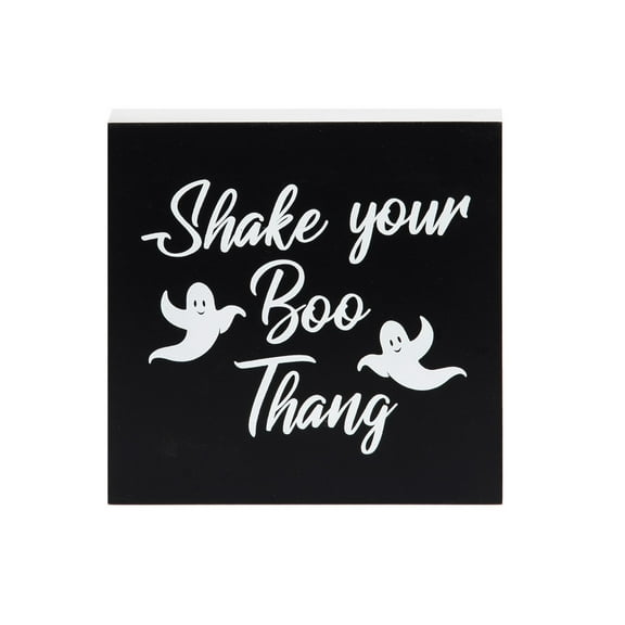 Halloween Shelf Sitter Blocks Set of 3 Decor Decoration