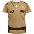 thumbnail image 1 of Halloween Sheriff Costume All Over Adult T-Shirt - X-Large, 1 of 2