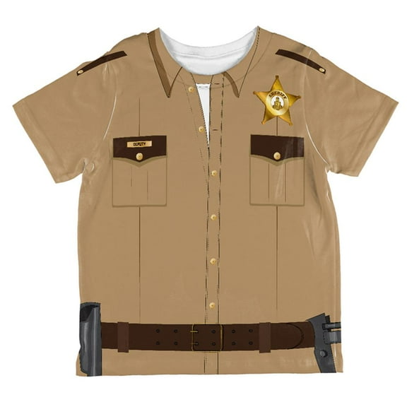 Halloween Sheriff Costume All Over Toddler T Shirt Multi 4T