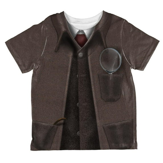 Halloween Sherlock Holmes Costume All Over Toddler T Shirt Multi 2T