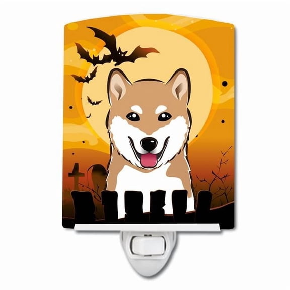 Halloween Shiba Inu Ceramic Night Light