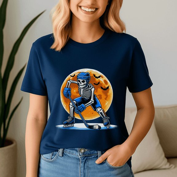 Halloween Shirt, American Football Skeleton, Spooky Season Tee, Happy Halloween Shirt , Ghost Pumpkin Tshirt, Funny Holiday Gift,Horror Witchy