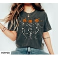 thumbnail image 1 of Halloween Shirt, Pumpkin Halloween Sweatshirt, Pumpkin Shirt, Fall Sweatshirt Spooky Season TShirt, Fall Shirts for Women, 1 of 5