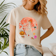 thumbnail image 1 of Halloween Shirt,Skeleton Playing Hockey Halloween Candy Horror Pumpkin Bag, Happy Halloween Shirt , Ghost Pumpkin Tshirt, Funny Holiday Gift,Horror Witchy, 1 of 5