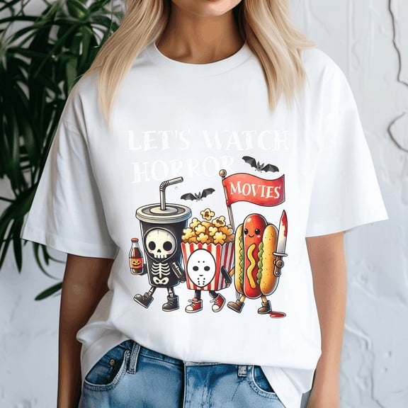 Halloween Shirt, Spooky Season Tee, Happy Halloween, Ghost Pumpkin Tshirt, Funny Holiday Gift,Horror Witchy