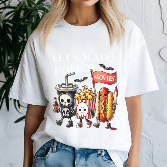 Halloween Shirt, Spooky Season Tee, Happy Halloween, Ghost Pumpkin Tshirt, Funny Holiday Gift,Horror Witchy