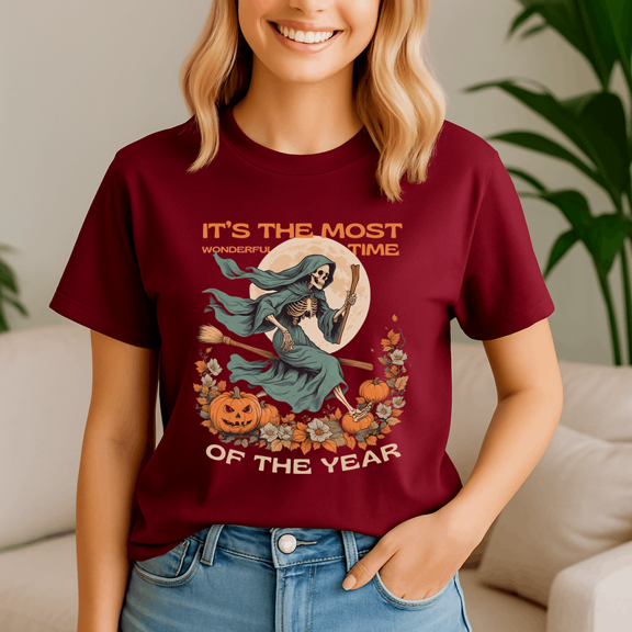 Halloween Shirt, Spooky Season Tee, Happy Halloween, Ghost Pumpkin Tshirt, Funny Holiday Gift,Horror Witchy