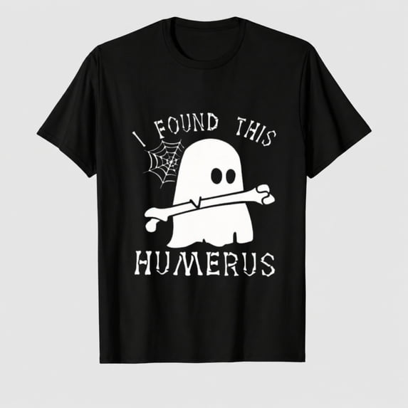 Halloween Shirt Women Ghost Shirts Nurse Spooky Tee Tops | I Found This Humerus Ghost Shirt Funny Nurse Spooky Graphic Tee
