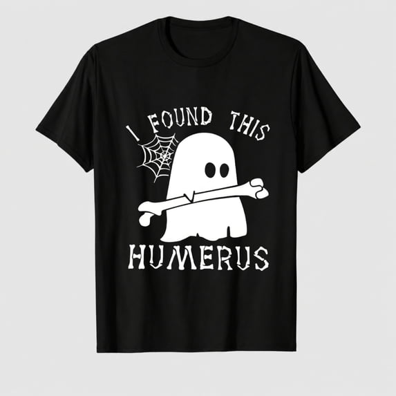 Halloween Shirt Women I Found This Humerus Ghost Shirts Funny Nurse Spooky Graphic Tee Halloween Casual Fall Top